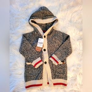 ROOTS Toddler Cabin Cardigan- size 4T